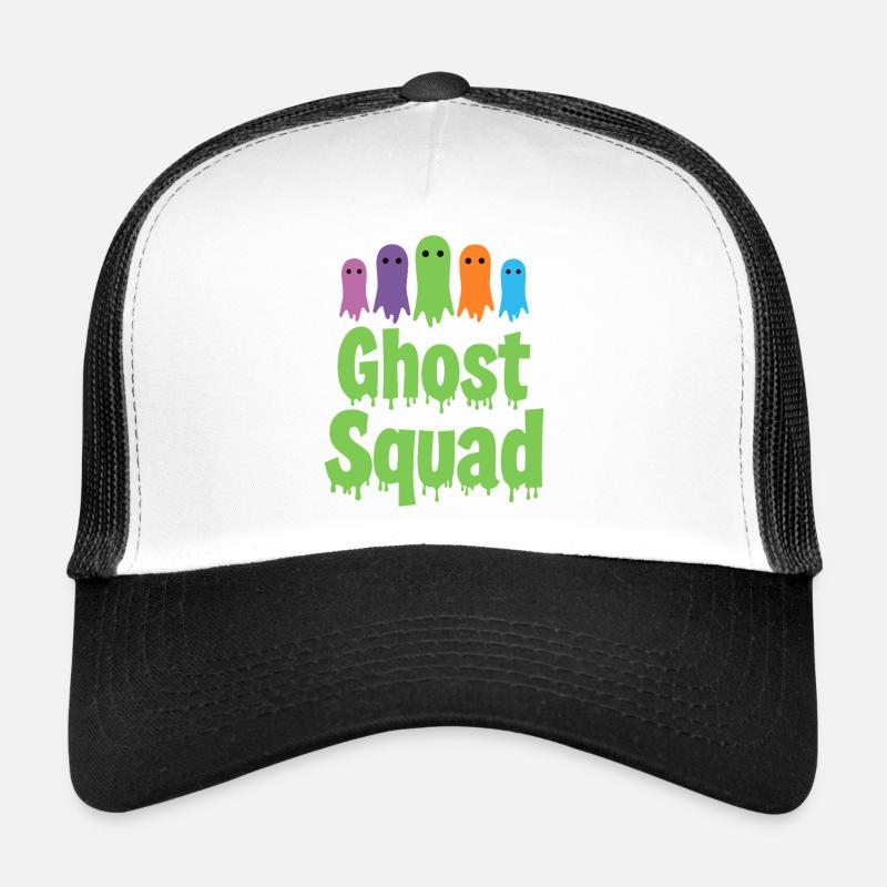 Ghost Squad - Halloween Geister Spruch Trucker Cap