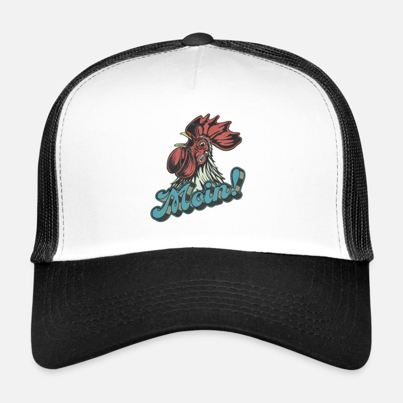 Hello! The rooster awakens the north Trucker Cap