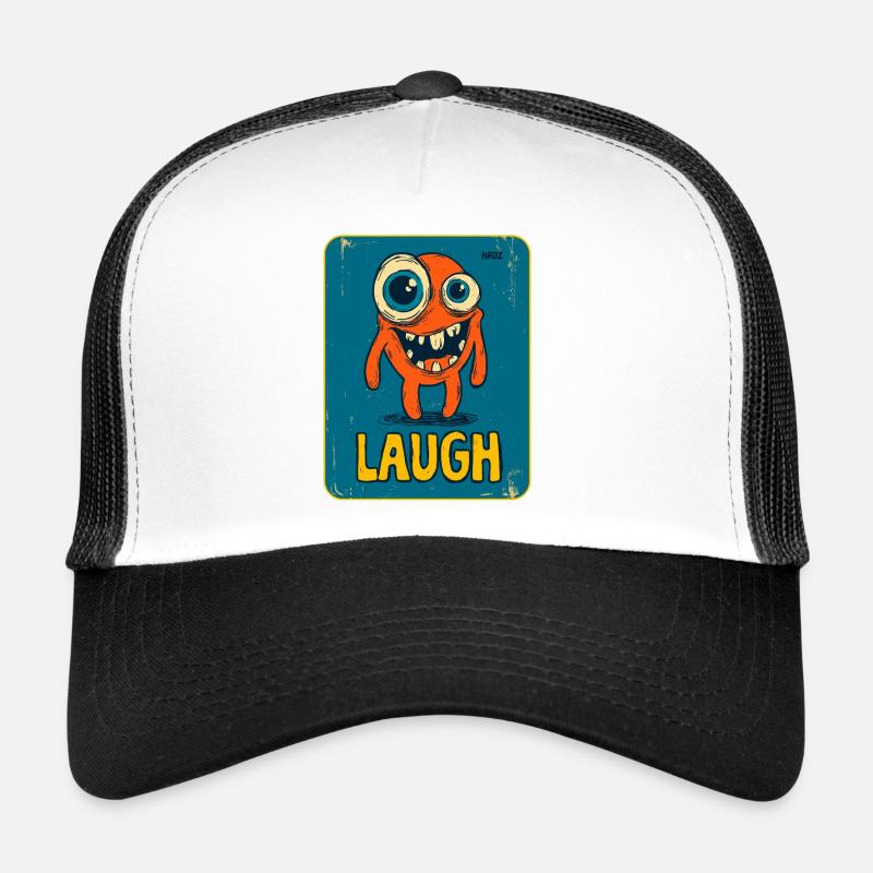 Whimsical Monster  Trucker Cap