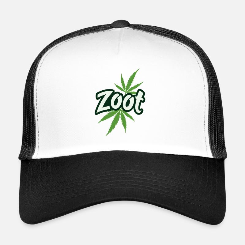 Zoot Cannabis Leaf 420 Stoner Grafik Trucker Cap