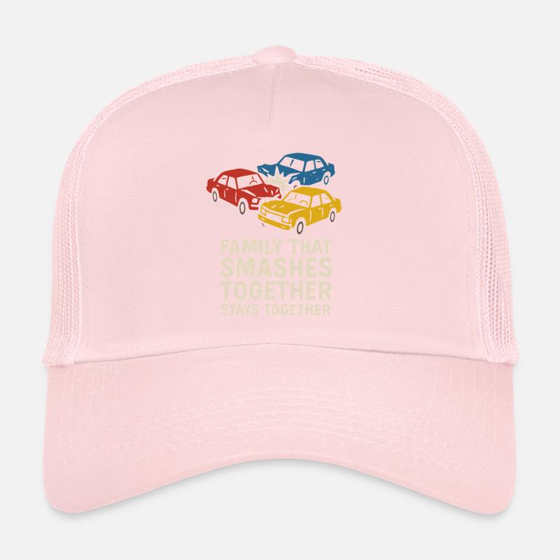 Demolition Derby Fan Pit Crew Crash Driver Fair Trucker Cap