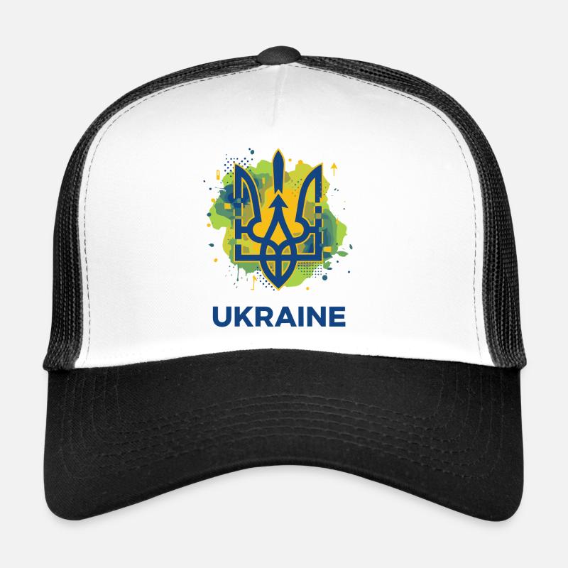 Ukrainian Trident Crest Trucker Cap