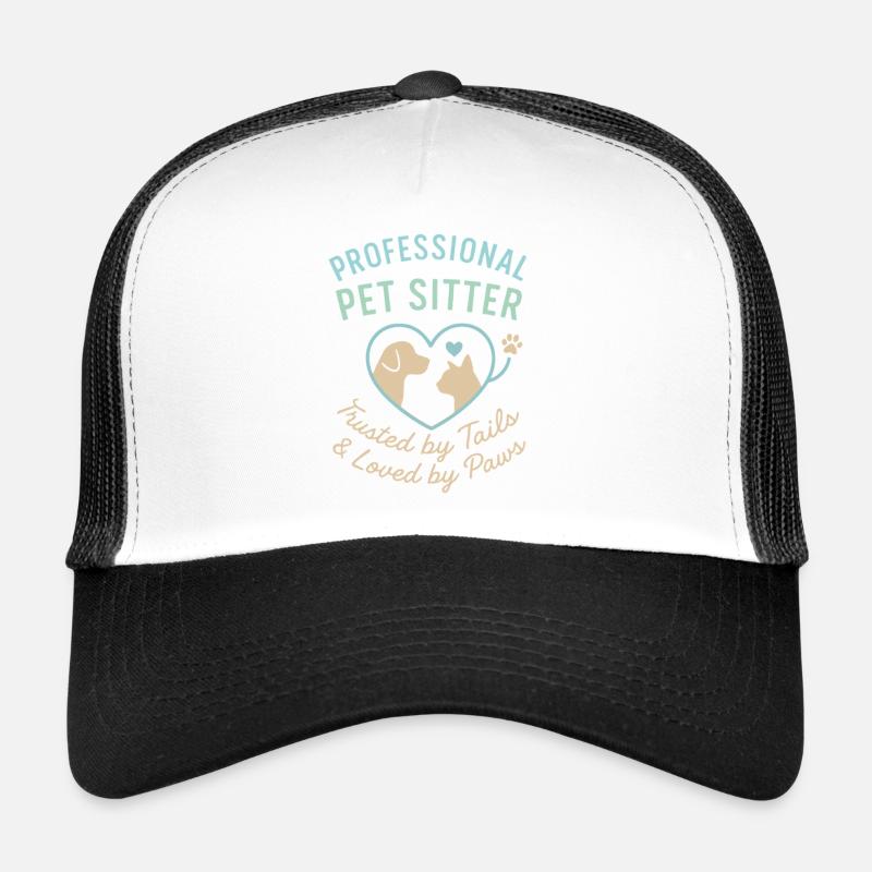 Professioneller Haustier-Sitter Trucker Cap