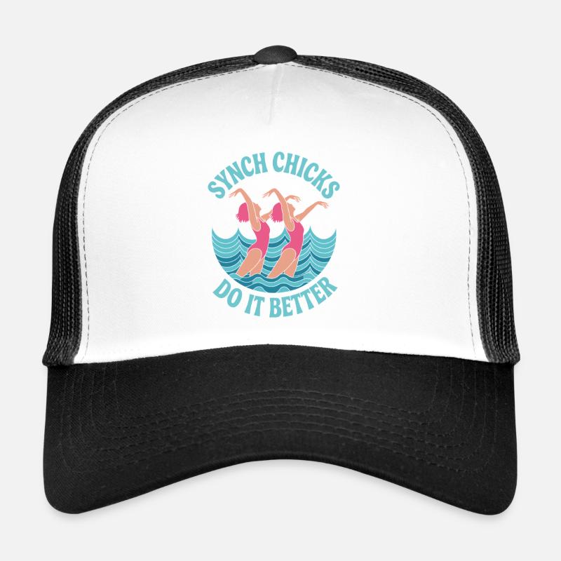 Synchronschwimmen Kunstschwimmen Wassersport Trucker Cap