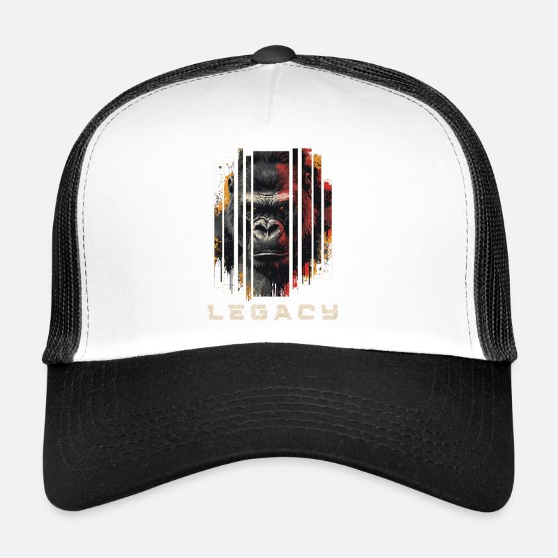 Héritage - Gorilla Art Design Casquette trucker 
