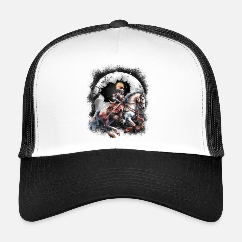 Chevalier Médiéval Cheval d’Enfants Casquette trucker 