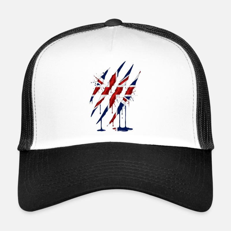 Union Jack Griffe Griffe Marque Casquette trucker 