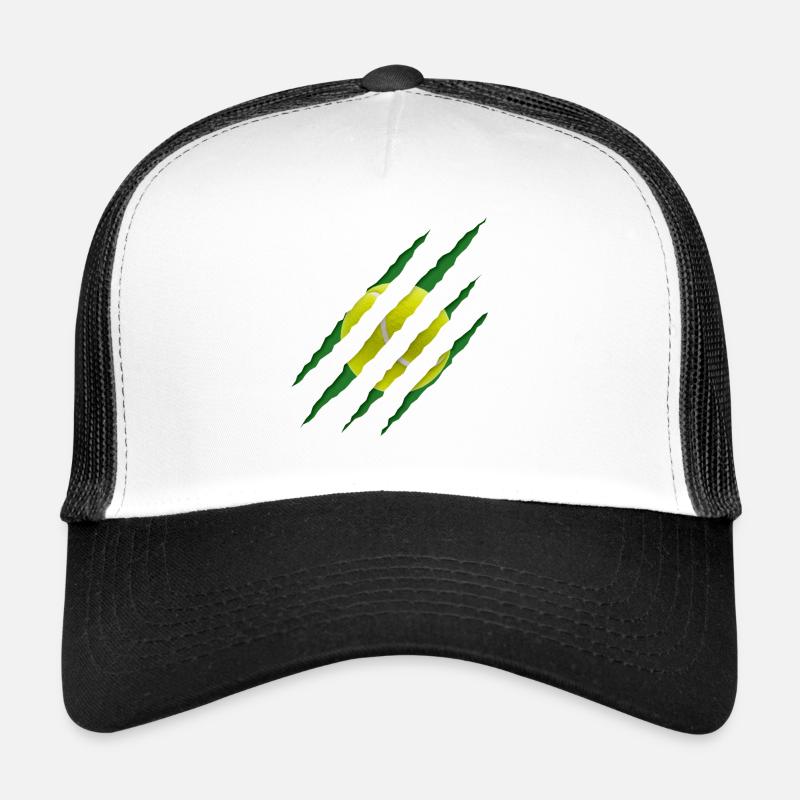 Balle de tennis Scratch Pattern Casquette trucker 