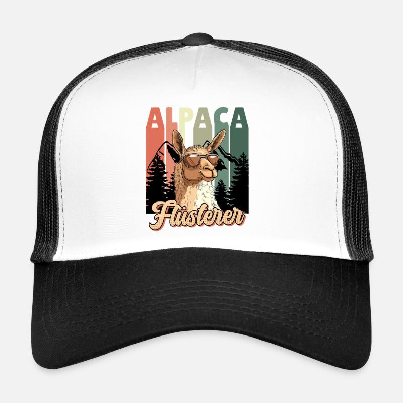 Alpaca Fan ALPACA FLÜSTERER Lama Lustiges Trucker Cap