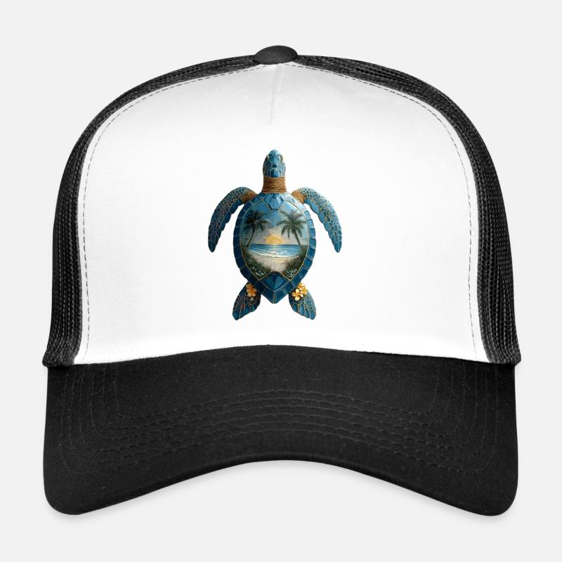 Turtle Waves Surf Turtle Surfer Turtles Trucker Cap