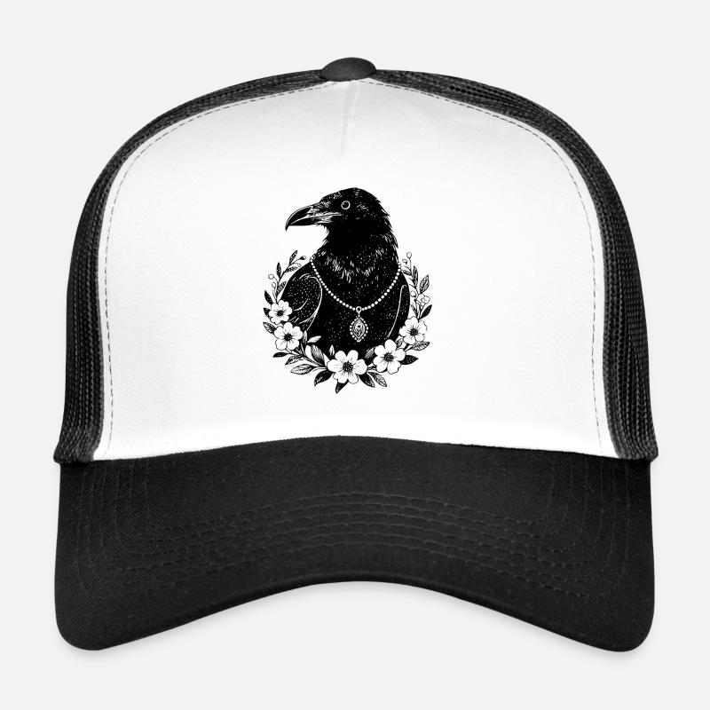 Mystic Raven Trucker Cap