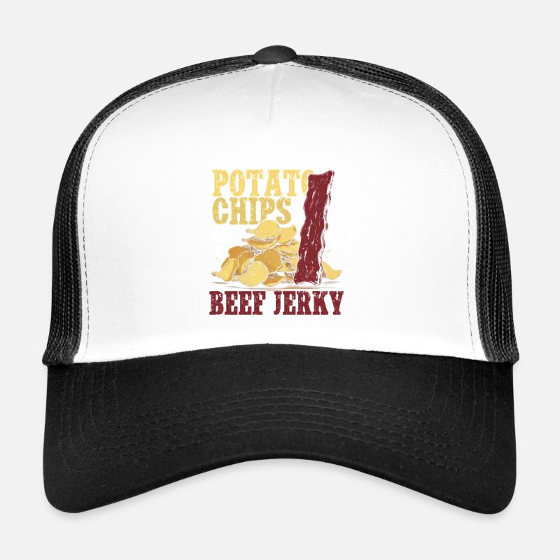 Beef Jerky Trockenfleisch Biltong Pemmikan Trucker Cap
