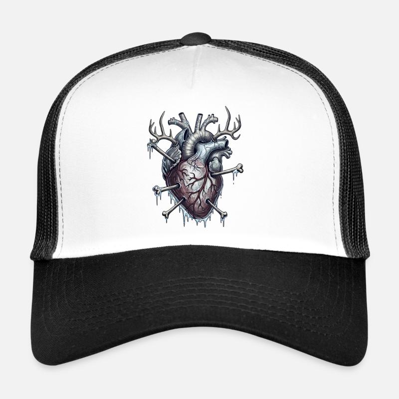 Heart with arrows drop Trucker Cap