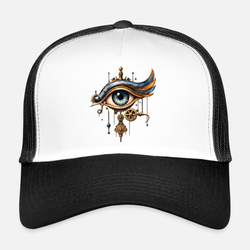 Mechanisches Steampunk-Auge Trucker Cap