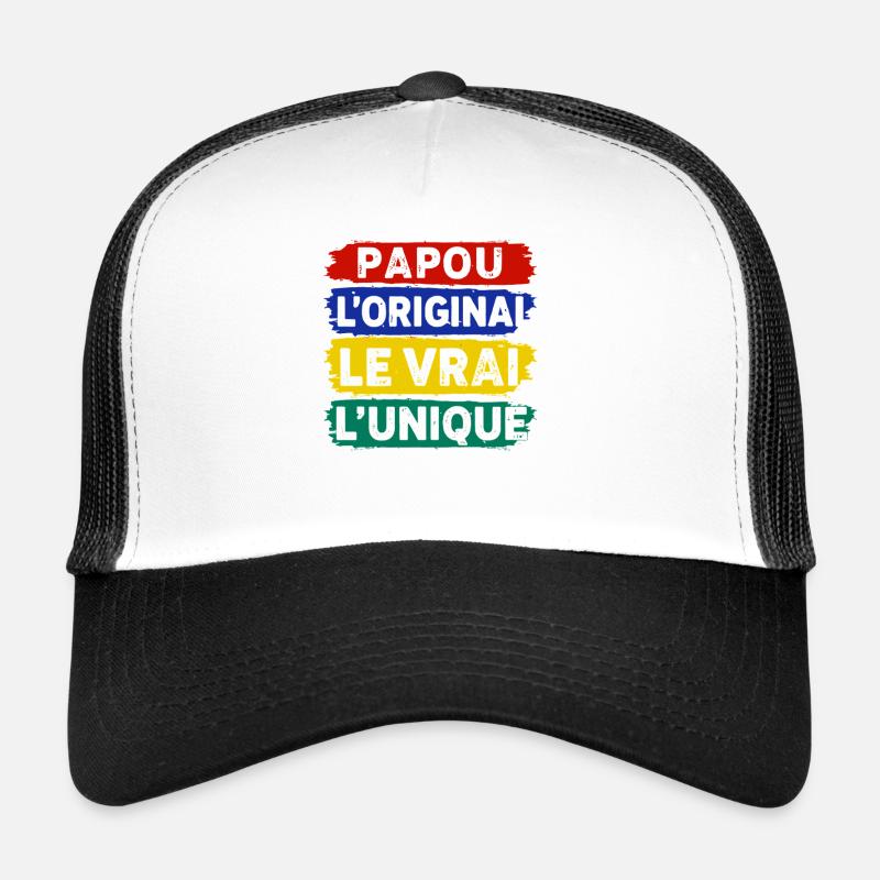 Papou l’original le vrai l’unique Casquette trucker 