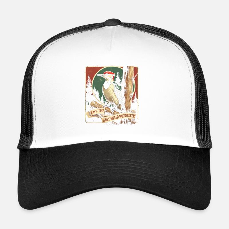 Pic ivoire Ornithologue Casquette trucker 