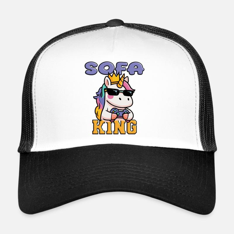 Sofa King - zocken Einhorn Trucker Cap