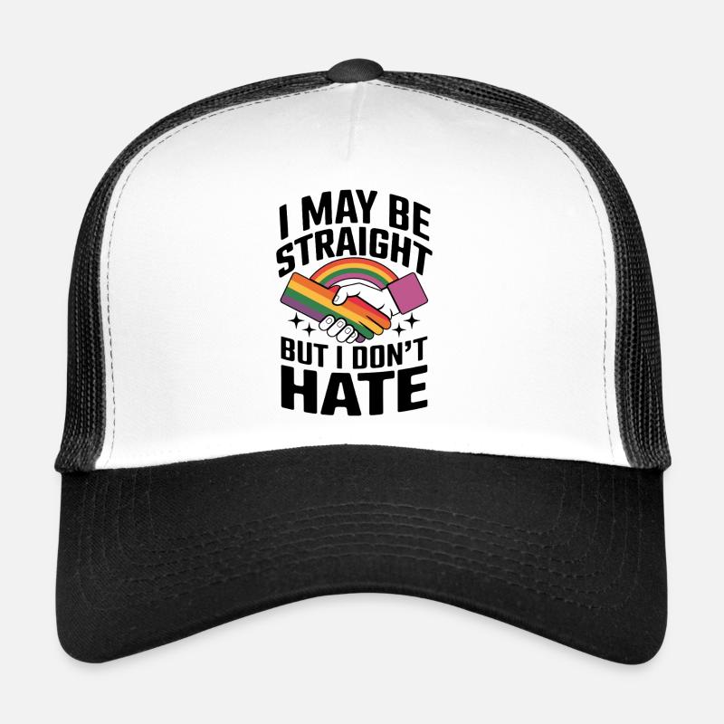 Poignée de main arc-en-ciel de l’unité Casquette trucker 
