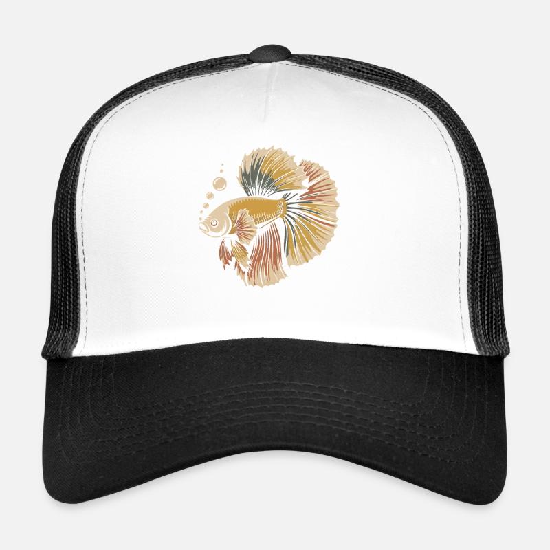Betta Farbexplosion Fisch Trucker Cap