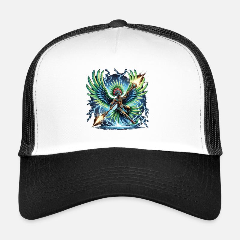 World Form Winged Warrior Aztecs Trucker Cap