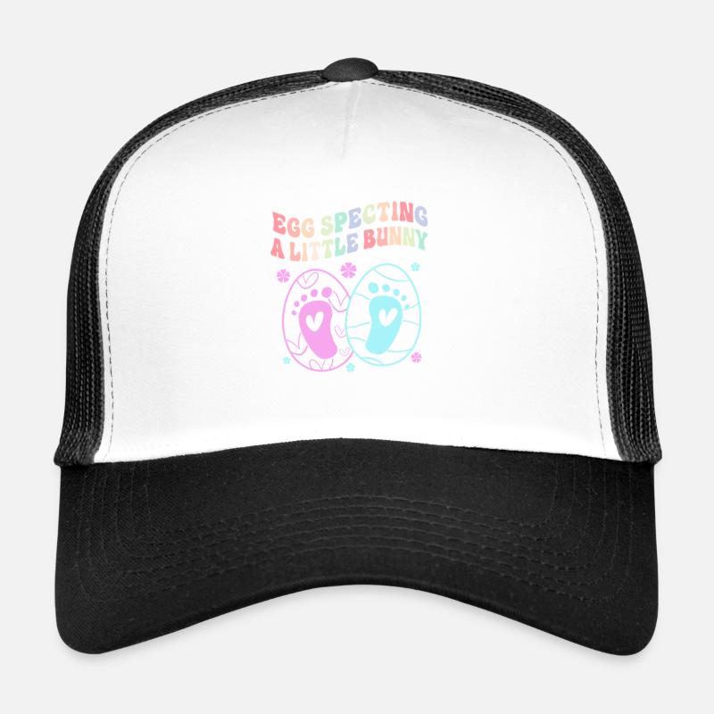 Werdende Mutter Ostern Gender Reveal Trucker Cap