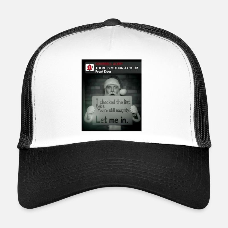 Funny Christmas with Santa Claus Trucker Cap