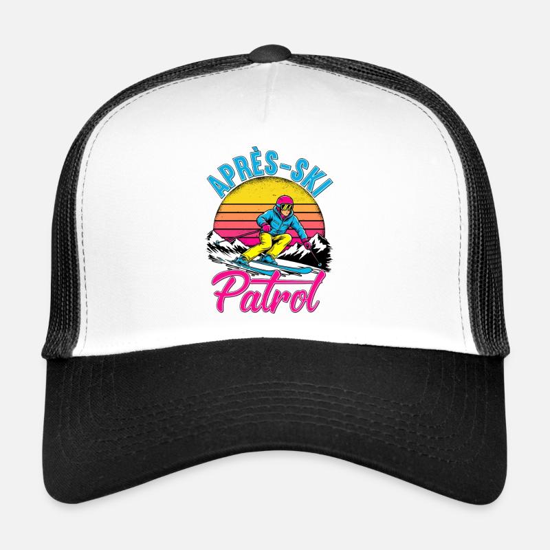 Apres Ski Patrol Trucker Cap