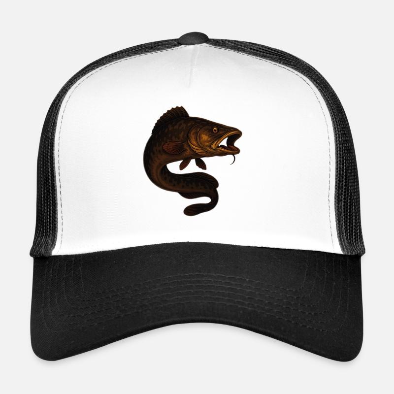 Dynamic carp in the water Trucker Cap