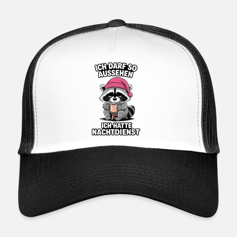 Infirmière soignante de nuit Casquette trucker 