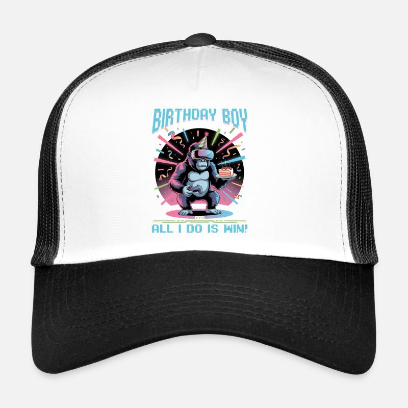 Anniversaire Gamer VR Casquette trucker 