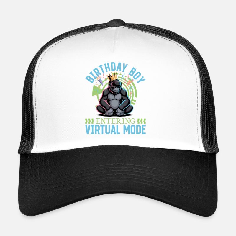 Anniversaire Gamer VR Casquette trucker 
