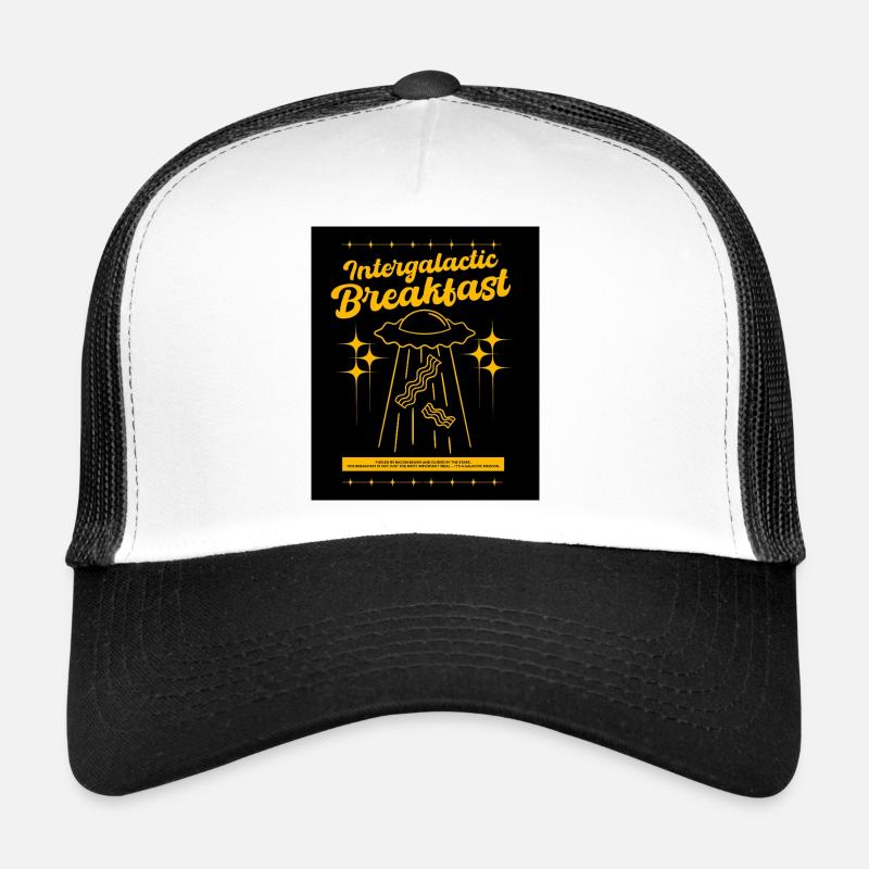 Petit-déjeuner intergalactique Casquette trucker 