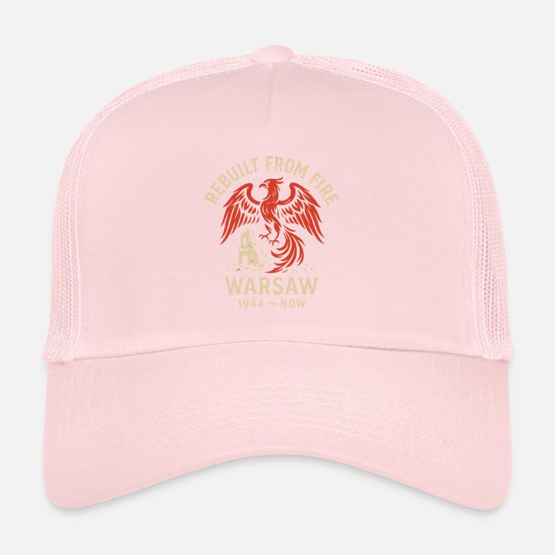 Reconstruit à partir de Fire Warsaw Phoenix Design Casquette trucker 