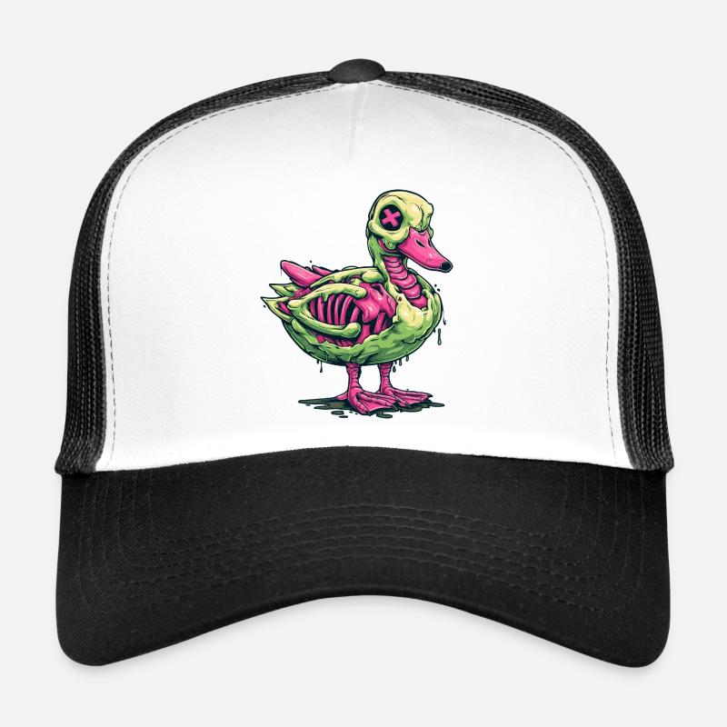 Cage thoracique Neon Zombie Duck Casquette trucker 