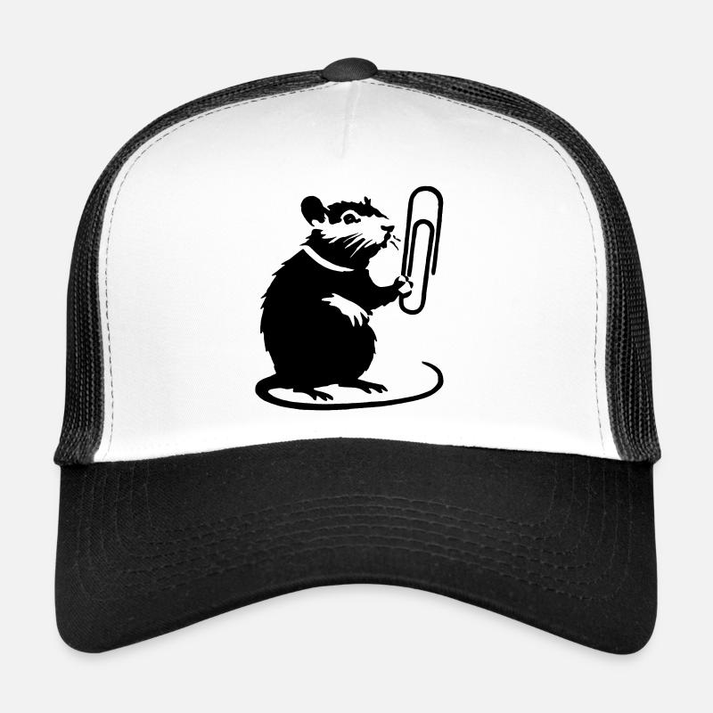 Le rat comme étalon de bureau Casquette trucker 