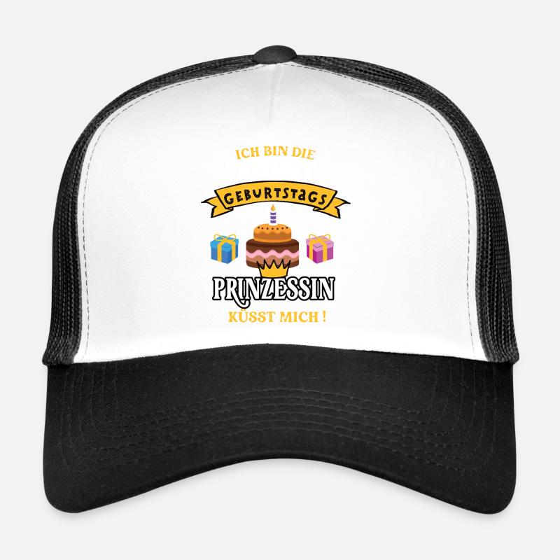Airsoft Birthday Player Coach Geb Cake Trucker Cap