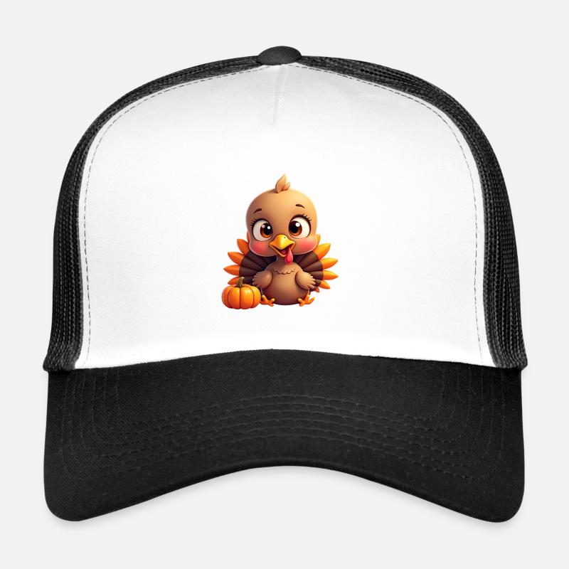 Bébé dinde de Thanksgiving Casquette trucker 