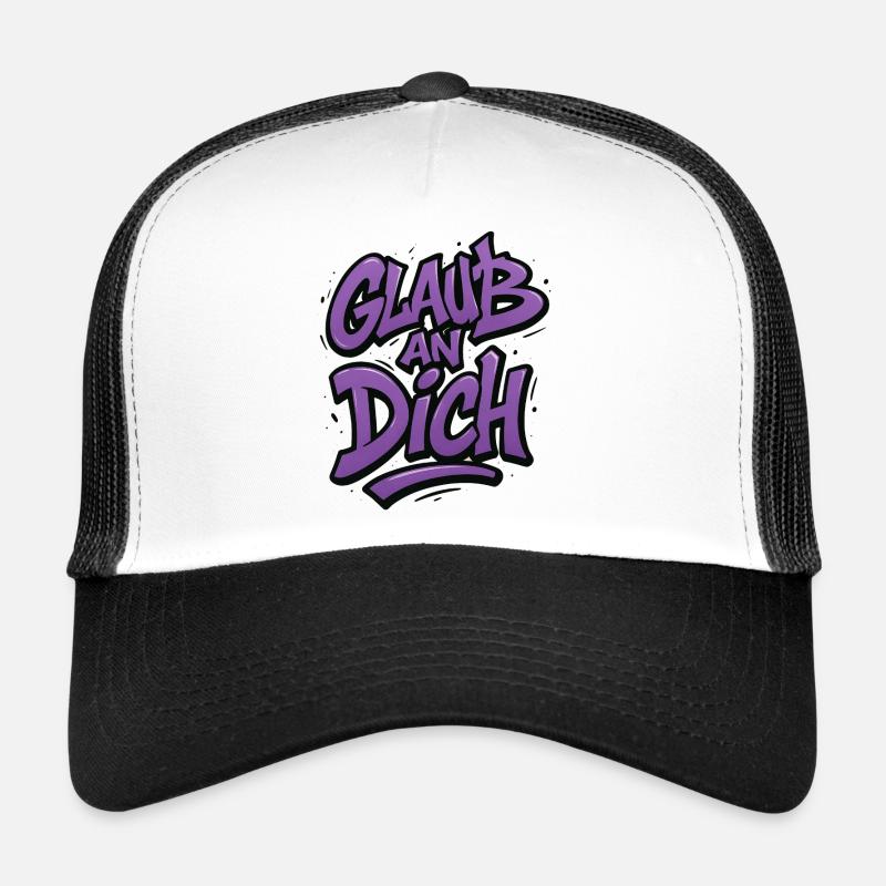 Croyez en vous graffiti Casquette trucker 