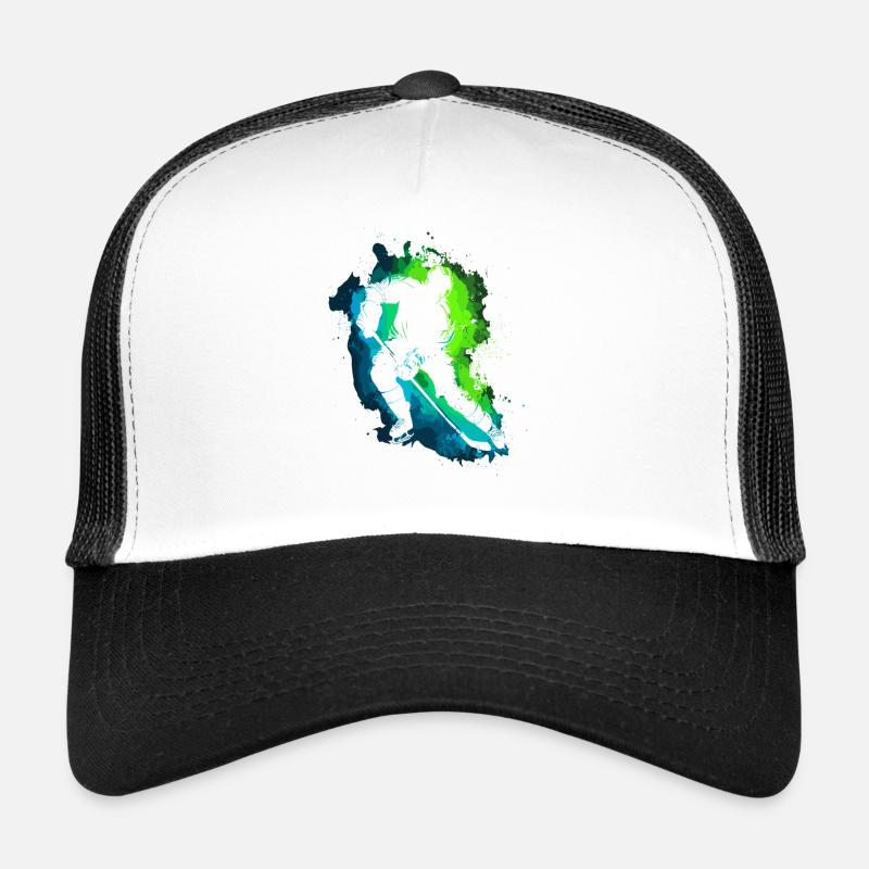 Eishockey Eishockeyspieler Mann Trucker Cap