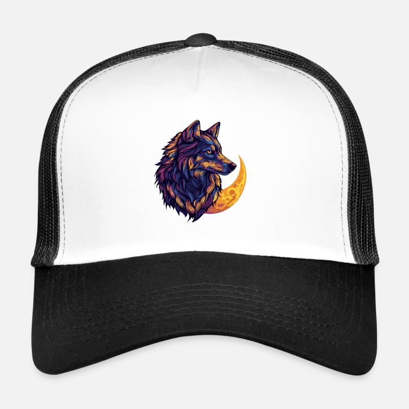 Wolf Moon Trucker Cap