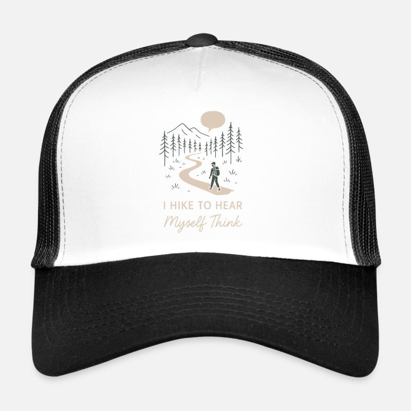 Solo Camping Introverti Campeur Calme Casquette trucker 