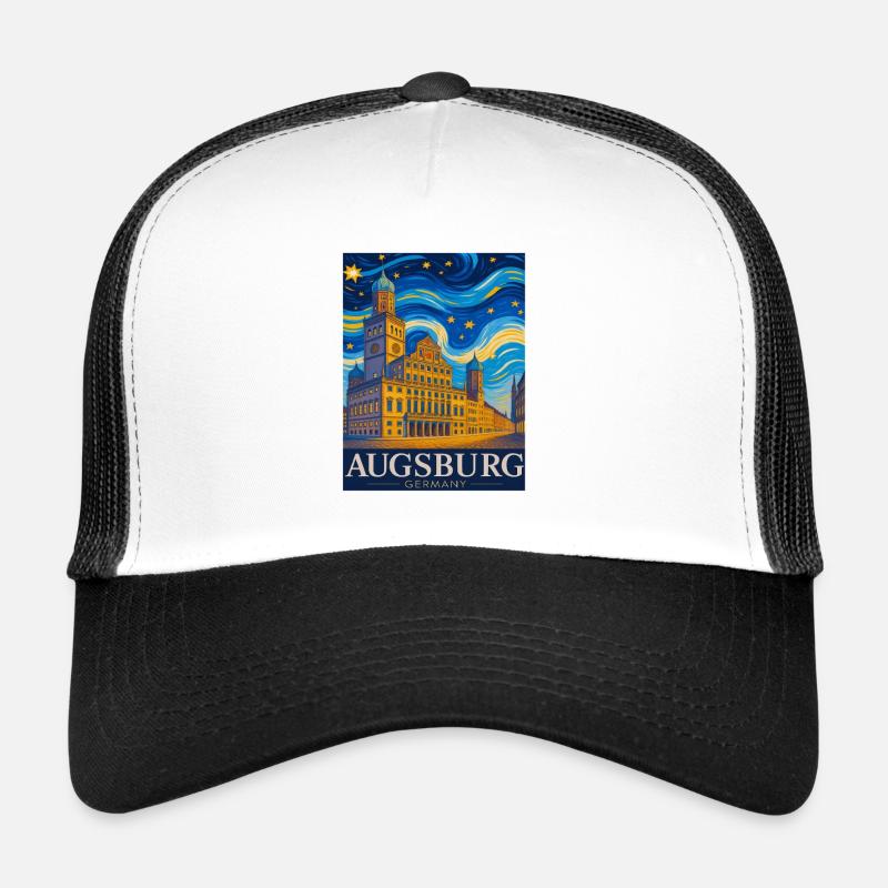 Augsburg Skyline Wirbel Trucker Cap
