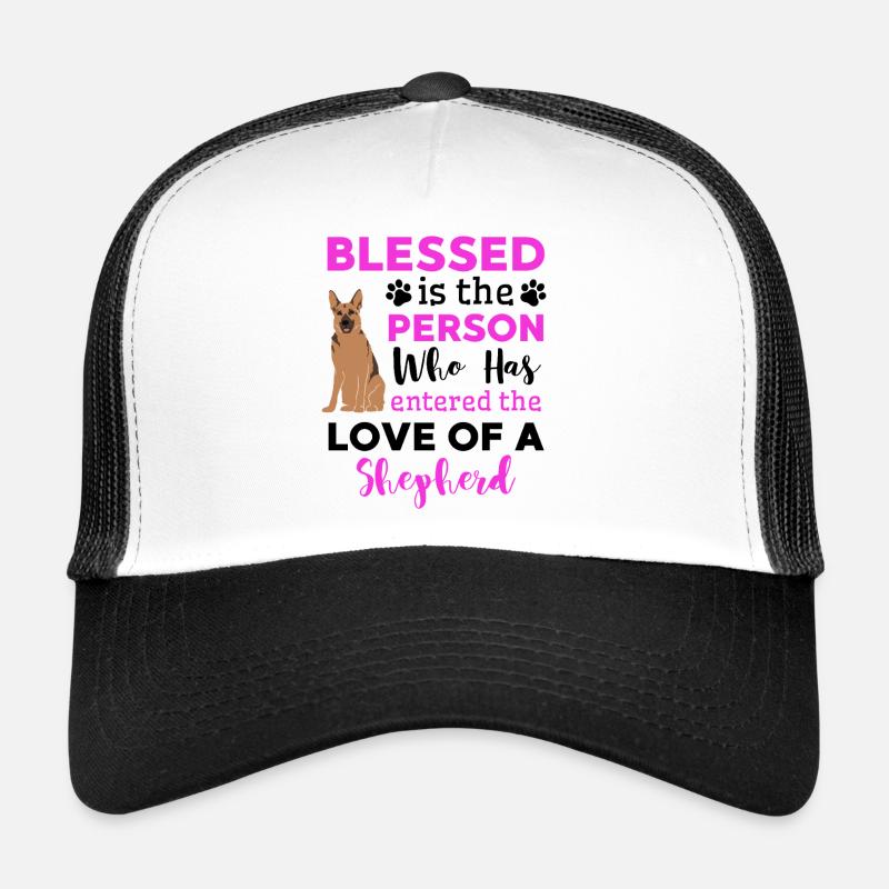 Deutscher Schäferhund Zitat Hundebesitzer Trucker Cap