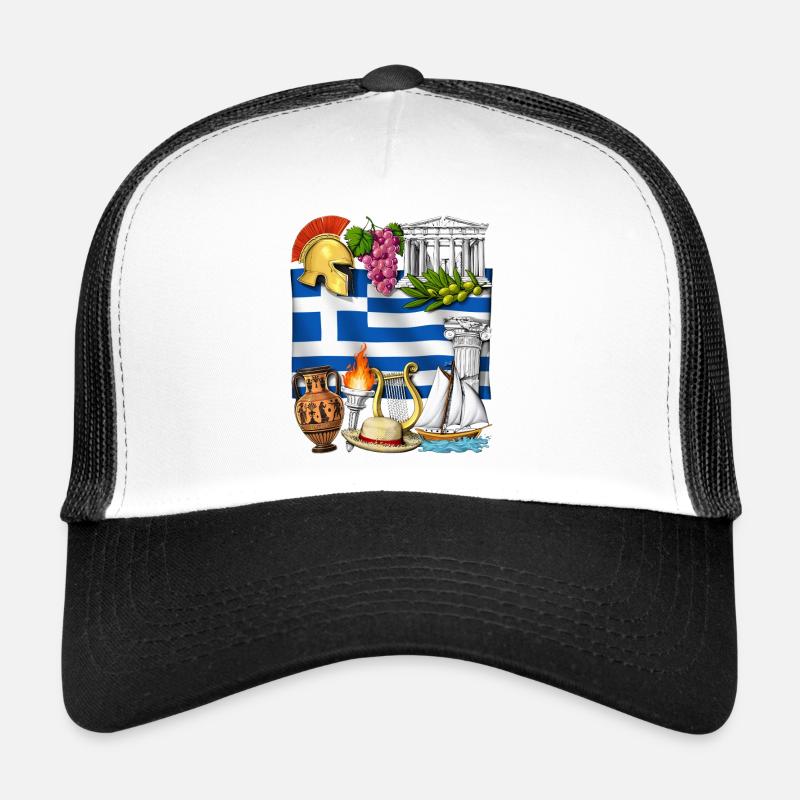 Héritage grec Casquette trucker 