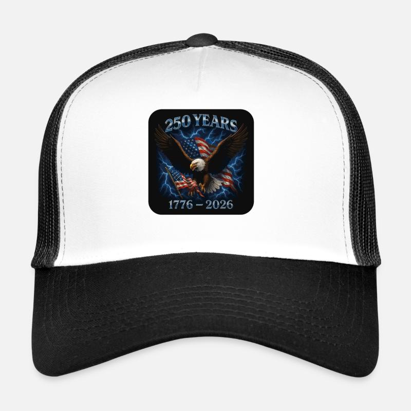 250 ans de liberté 1776-2026 Casquette trucker 