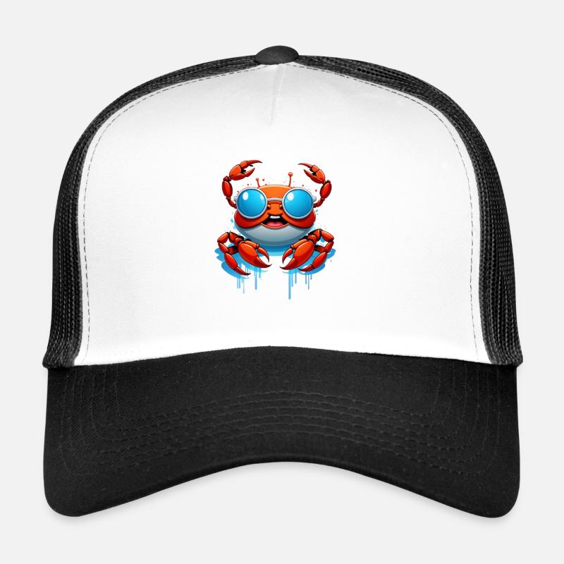 Lunettes de soleil Crab Splash Casquette trucker 