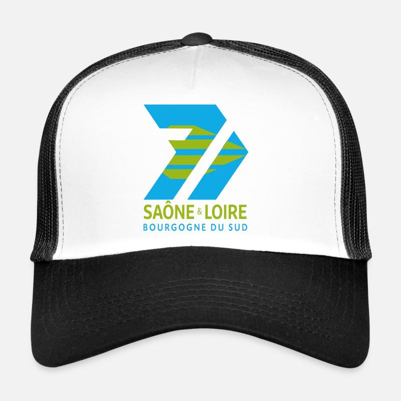 Logo Saône et Loire 71 Bourgogne Sud Trucker Cap