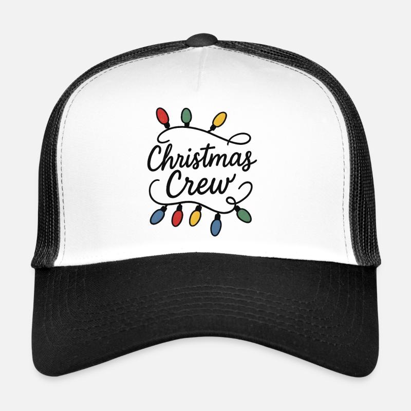 Christmas Crew String Lights Trucker Cap