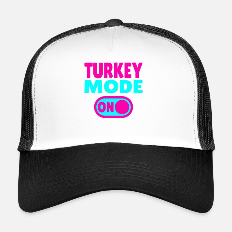 Mode dinde activé Casquette trucker 