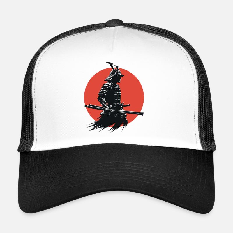 Samurai Warrior Japanese Legend Trucker Cap
